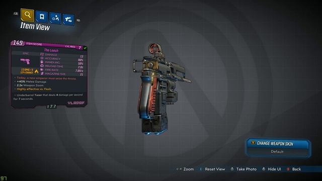 Borderlands 3 - 'The Leech' | EPIC Pistol With Attitude! смотреть онлайн