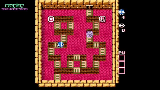 Adventures of Lolo Walkthrough [Floor 9-1] смотреть онлайн