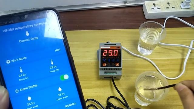 WIFI Tuya Temperature Sensor Relay Controller Digital Monitor Alarm Green House Remote Control смотреть онлайн