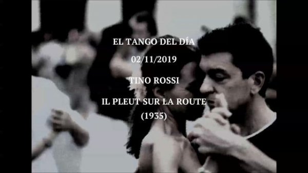 Tino Rossi "Il Pleut Sur La Route" (1935)