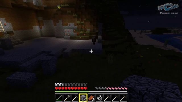 Minecraft #4 - СТРОИМ СТЕНУ ВОКРУГ ДОМА! смотреть онлайн