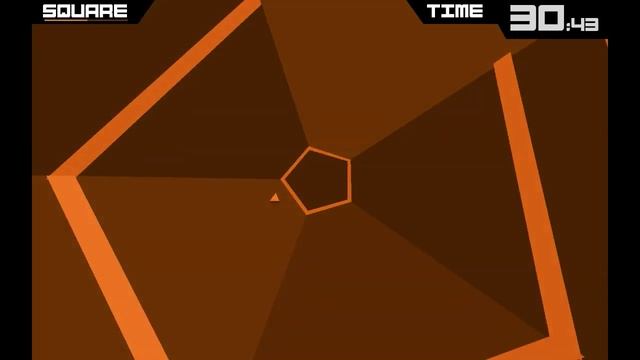 Super Hexagon Level 1 Complete - PC Gameplay (Steam) "Hexagon" смотреть онлайн