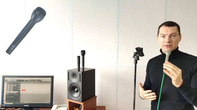 Репортёрский микрофон Electro-Voice 635A. Тест, сравнение с Shure SM57, AKG D230 и Rode Reporter. смотреть онлайн