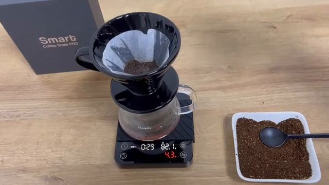 Весы для кофе Smart coffee scale PRO смотреть онлайн