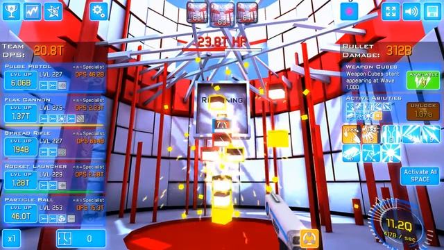 Обзор бесплатных игр Steam - Time Clickers смотреть онлайн