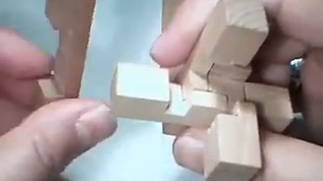 Wooden Cross Puzzle Solution
