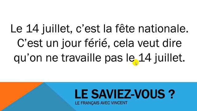 Francouzsky lekce = Civilisation # La fête nationale смотреть онлайн