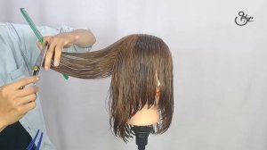 how to: LAYERED HAIRCUT,so easy, potong rambut layer mudah