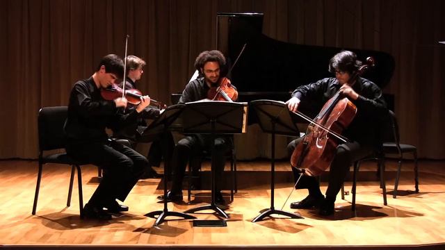 Brahms Piano Quartet in c minor op. 60, III. Andante - Colburn Piano Quartet смотреть онлайн