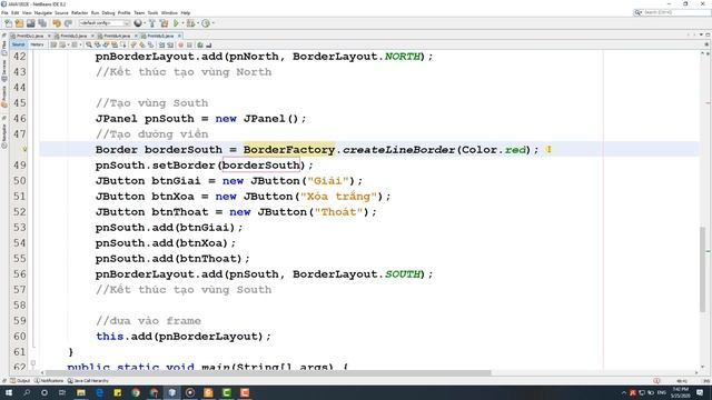 12.4 Java Swing-code tay để thiết kế giao diện giải PTB 2 kết hợp FlowLayout, BoxLayout, BorderLay смотреть онлайн