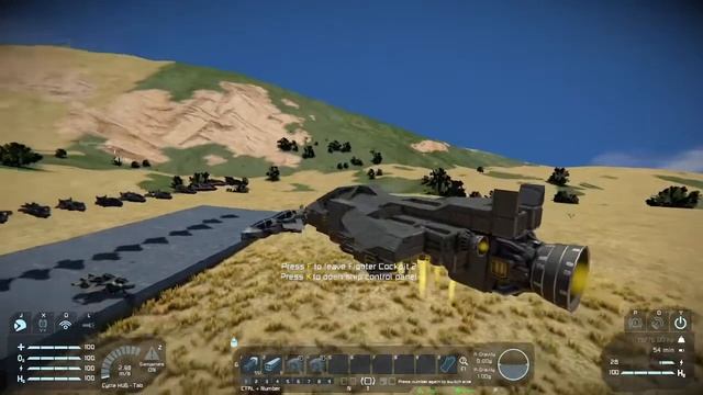 Space Engineers - What makes a good small ship fighter? смотреть онлайн