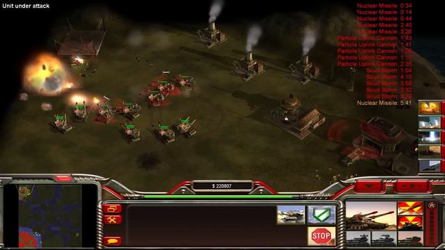 Command Conquer Generals Zero Hour Boss Generals 1 vs 7 China Infantry Generals (BigGameHunters) смотреть онлайн