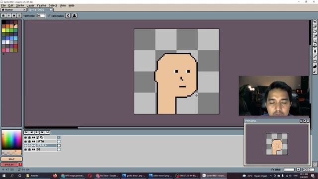 CARA MEMBUAT PIXEL ART SANGAT MUDAH DENGAN ASEPRITE ‼ - LEBIH GAMPANG DARI PHOTOSHOP ? смотреть онлайн