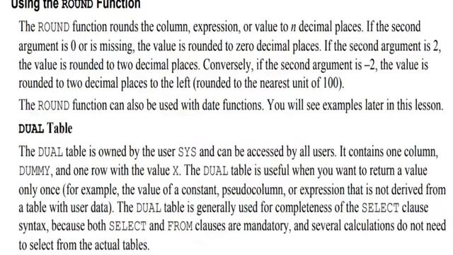 Number Functions ROUND TRUNCATE MOD: SQL Tutorial 33 смотреть онлайн