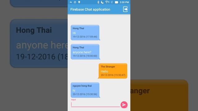 Simple group chat application using Firebase on Android смотреть онлайн