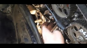 Замена ГРМ опель вектра В 1,6 16v/ Сборка грм  Opel Vectra B 1,6 16v