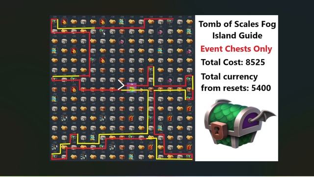 TOMB OF SCALES Fog Island Map Guides! How to Get ABRACADABRA & EVENT CHESTS! - DC #110 смотреть онлайн
