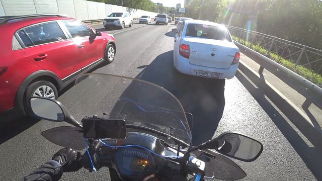 HONDA SUPER CUB AA04 курьер ч. 10 зря я взял этот заказ( смотреть онлайн