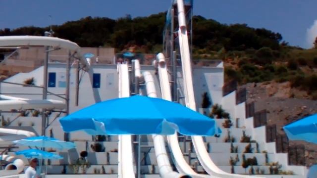 Новый аквапарк в Будве (Черногория) смотреть онлайн