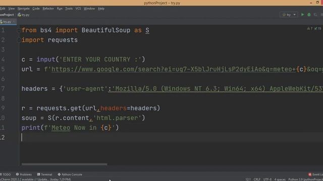 Web Scraping with Python Using Beautiful Soup смотреть онлайн