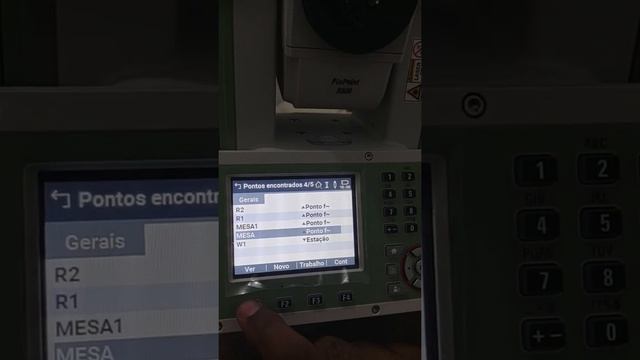 Leica Ts 03 - Orientando aparelho por coordenadas. смотреть онлайн