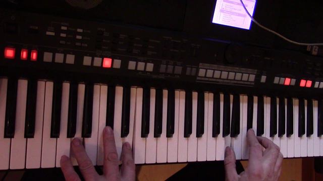 Čigonų taboras.YAMAHA PSR S 650.Gypsy camp. смотреть онлайн