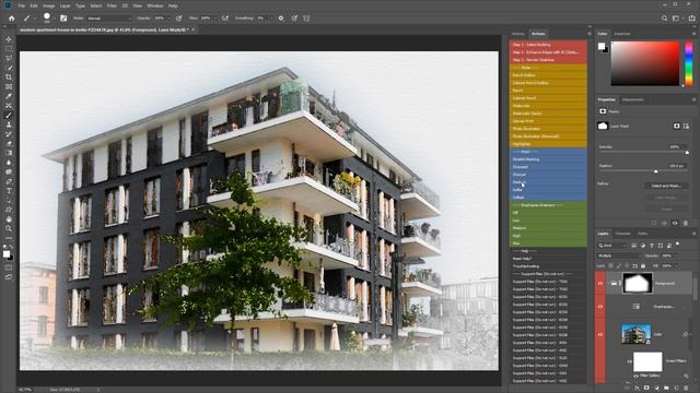 Architecture Sketches by SparkleStock смотреть онлайн