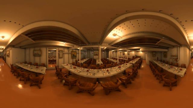 ⚓360 VR Experience Inside TITANIC Virtual Reality Tour Tour Honor & Glory #360video