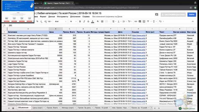 парсер объявлений на ЮЛЕ смотреть онлайн