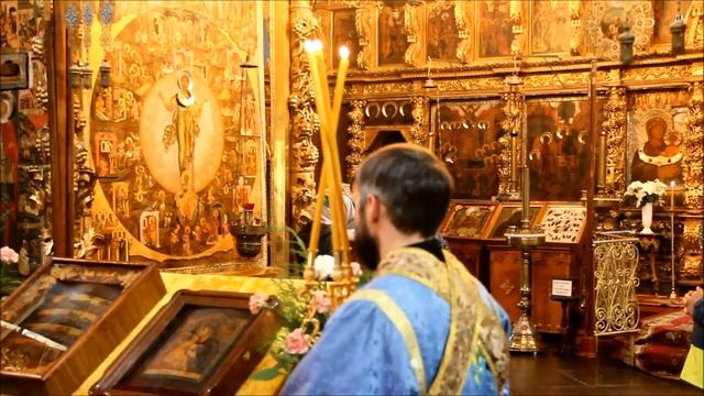 Молебен Владимирской иконе Божией Матери в Воскресенском соборе Тутаева 8 09 2022г смотреть онлайн