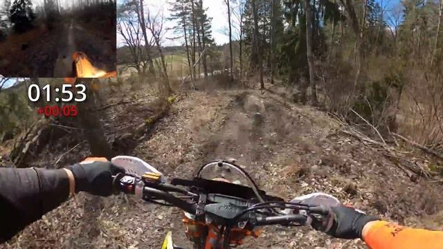 KTM 450 Vs KTM 300 TPI - Which Is Faster On The Trail?