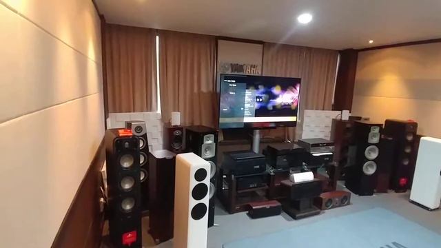 DEFINITIVE TECHNOLOGY PROCINEMA600 5.1 + YAMAHA RX-V385 SET & PLAY #1