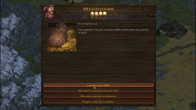 Battle Brothers mod Legends. Прохождение за дворянина. Непризнанная корона"№2. смотреть онлайн