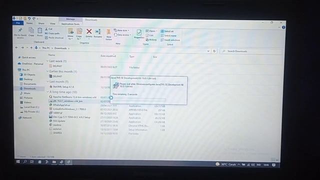 TUTORIAL - How to install application ( jdk-16. 0.1) - English Task смотреть онлайн