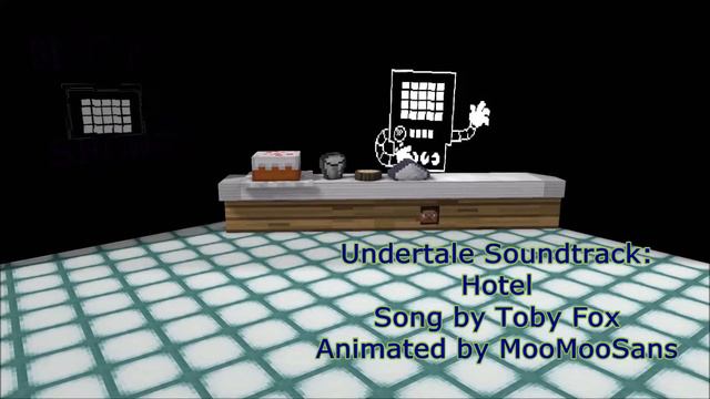 Undertale OST Soundtrack - Hotel (Animated by MooMooSans) смотреть онлайн
