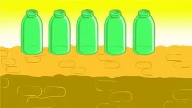 Ten Green Bottles