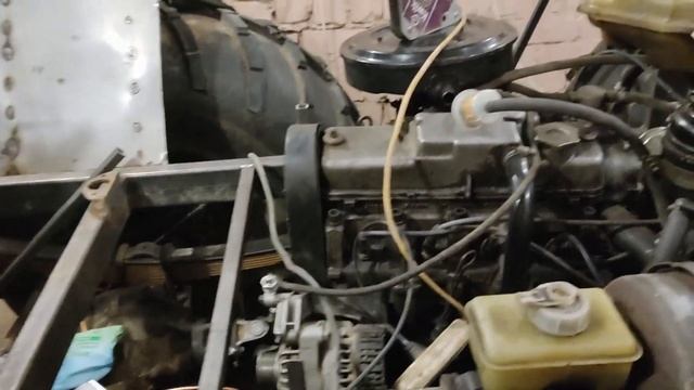 Переставляю двигатель на вездеходе. Пределка подходит к своему завершению. смотреть онлайн