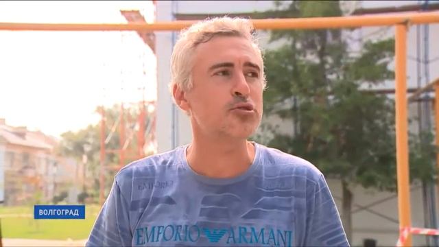 В поселке Аэропорт идет капитальный ремонт фасадов домов смотреть онлайн