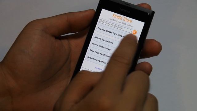 Lumiappaday #1: Amazon Kindle on Nokia Lumia 800 смотреть онлайн