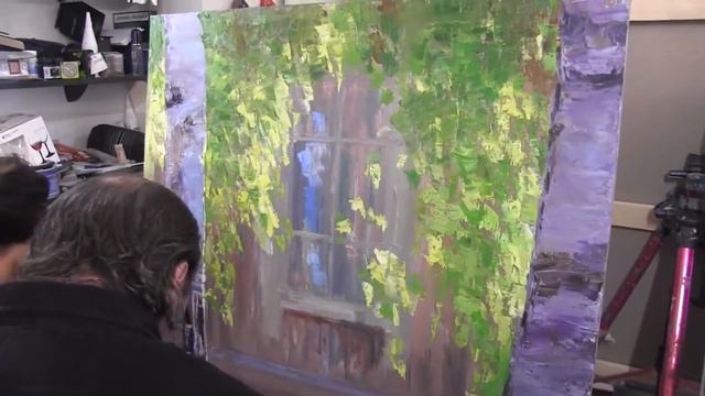 Березки у окна , научиться рисовать, уроки живописи, Сахаров смотреть онлайн