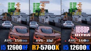INTEL i5 12600KF vs RYZEN 7 5700X vs INTEL i5 12600K || PC GAMES BENCHMARK TEST ||