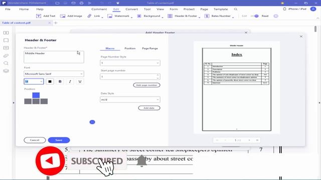 How to add Header in fillable pdf using pdfelement смотреть онлайн