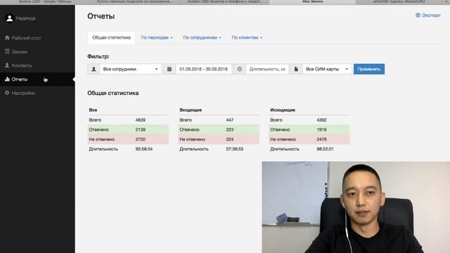 Мои звонки - запись и анализ звонков смотреть онлайн
