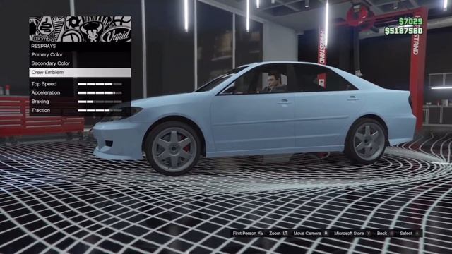 *NEW* Karin Asterope GZ CUSTOMISATION! (Toyota Camry XV30) (GTA Online) смотреть онлайн