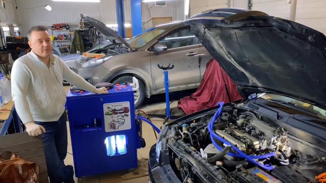 Промывка системы охлаждения. Termal Top 70 Аппарат для очистки системы охлаждения двигателей авто смотреть онлайн