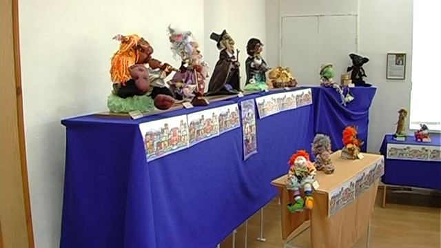 Репортаж с выставки авторских кукол, Бровары 2011 смотреть онлайн