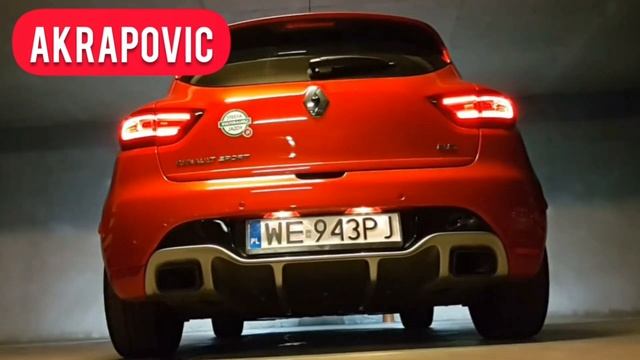Renault Clio 4 RS Stock VS Akrapovic Exhaust Sound & Launch Control смотреть онлайн