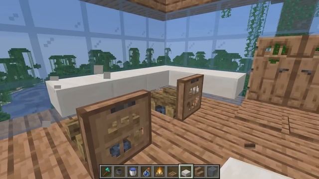 How To Build A Jungle Tree House in Minecraft смотреть онлайн