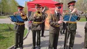 День Победы - военный духовой оркестр