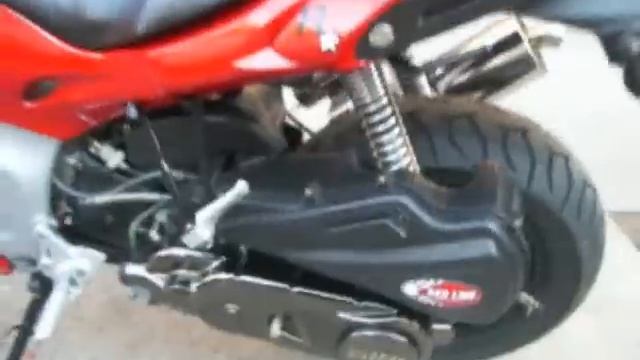 Scooter 180cc GY6 Tire Upgrade From 130/60-13'' To 150/70-13''